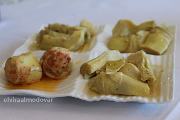 Blog Trip Alcachofa Vega Baja 2017 (c) elviraalmodovar Alcachofa y sus aliños Restaurante Los Infantes